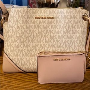 Micheal Kors cross body and wallet